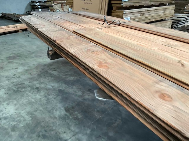 Partij douglas planken - 180-500x18x2,8 cm - afbeelding 8 van  13