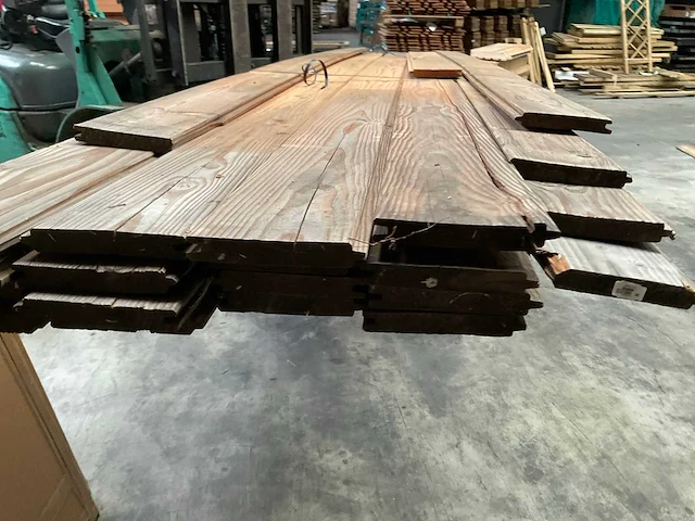 Partij douglas planken - 180-500x18x2,8 cm - afbeelding 12 van  13