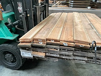 Partij douglas rhombusprofiel planken 180 cm - afbeelding 7 van  9