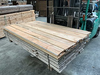 Partij douglas rhombusprofiel planken 180 cm - afbeelding 1 van  9