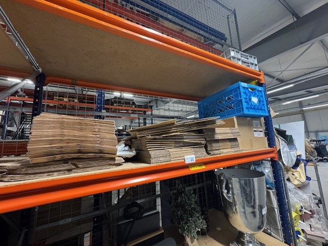 Partij dozen en verpakkingsmateriaal - afbeelding 1 van  6