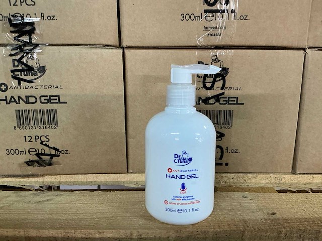 Partij dr c.tuna hand gel 300ml (163x) - afbeelding 1 van  4