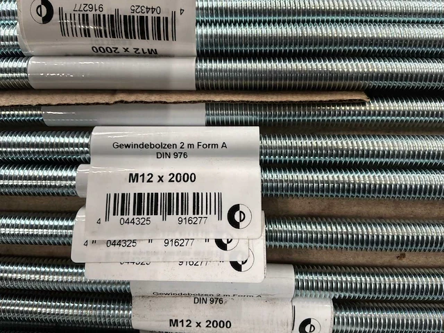 Partij draadeind m12 (c) - afbeelding 3 van  4