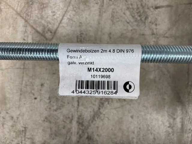 Partij draadeind m14 (c) - afbeelding 4 van  4