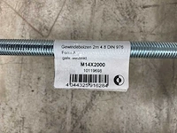 Partij draadeind m14 (c) - afbeelding 4 van  4