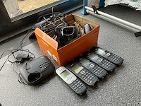 Partij draadloze dect-telefoon (5x) - afbeelding 2 van  5