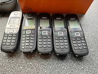 Partij draadloze dect-telefoon (5x) - afbeelding 3 van  5