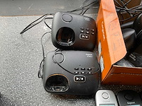 Partij draadloze dect-telefoon (5x) - afbeelding 4 van  5