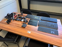 Partij draadloze toetsenborden, muizen en hdmi kabels logitech en hp - afbeelding 1 van  7