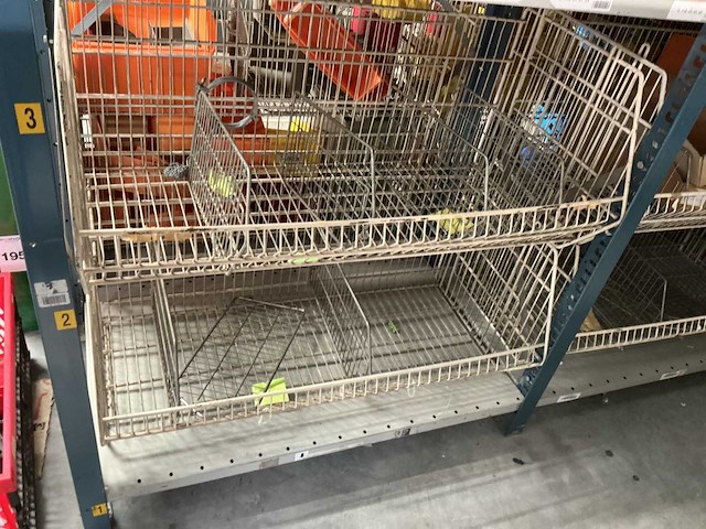 Partij draadmanden - afbeelding 1 van  1