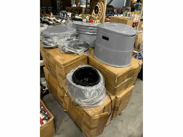 Partij draagbare toiletten (40x) - afbeelding 4 van  4