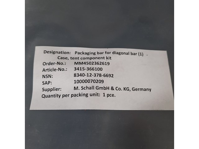 Partij draagtassen t.b.v. tent - afbeelding 3 van  4