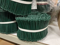 Partij drilbinders groen 140mm x 1.6mm (35000x) - afbeelding 2 van  2