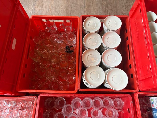 Partij drinkglazen (14 kratten) - afbeelding 3 van  3