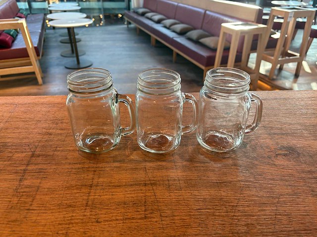 Partij drinkglazen "jar" - afbeelding 1 van  2