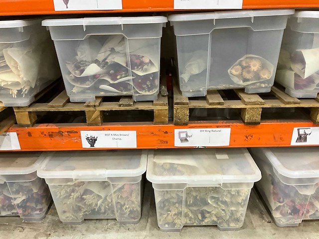 Partij droogboeketten - afbeelding 7 van  8