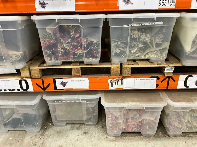 Partij droogboeketten - afbeelding 6 van  7