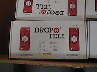 Partij droptell schok/val indicatoren(25g, resettable)in doos - afbeelding 2 van  5
