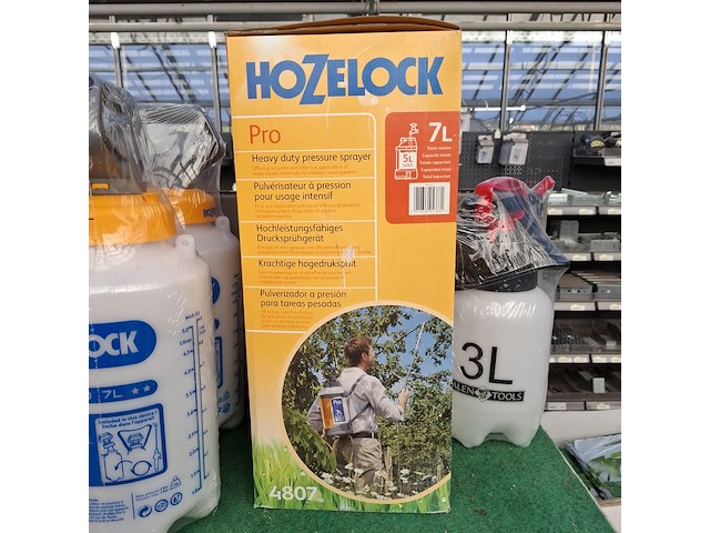 Partij drukspuiten en toebehoren o.a. hozelock - afbeelding 8 van  12