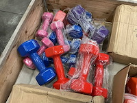 Partij dumbbells, 13 stuks - afbeelding 1 van  1