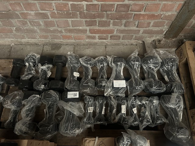 Partij dumbbells (23x) active panther - afbeelding 1 van  7