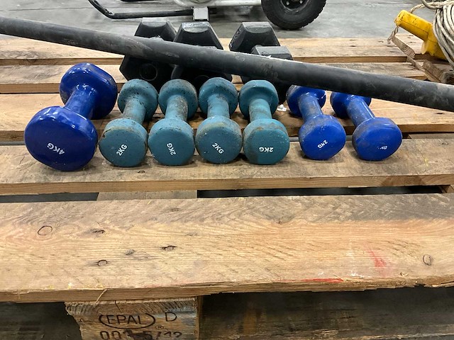 Partij dumbels en halter - afbeelding 4 van  5