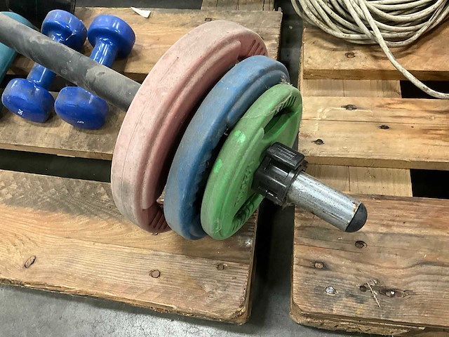 Partij dumbels en halter - afbeelding 5 van  5