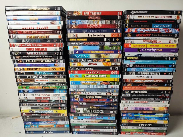 Partij dvd's 100 stuks - afbeelding 1 van  4