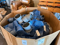 Partij dyka pvc koppelingen ø 125 mm - afbeelding 1 van  5