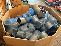Partij dyka pvc koppelingen ø 125 mm - afbeelding 2 van  5