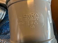 Partij dyka pvc koppelingen ø 125 mm - afbeelding 5 van  5