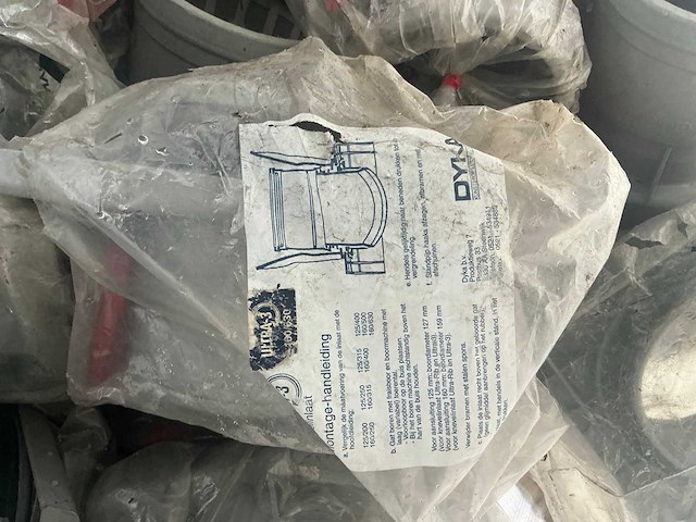 Partij dyka ultra 3 knevel inlaten voor drainage diverse maten - afbeelding 7 van  9