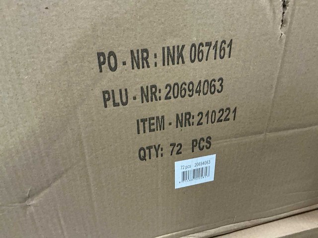 Partij eenhoorn ornamenten h12cm (141x) - afbeelding 4 van  4