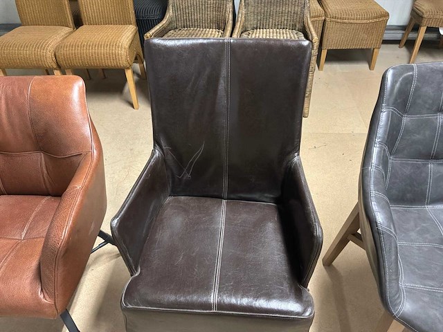 Partij eetkamerstoelen (4x) - afbeelding 2 van  12