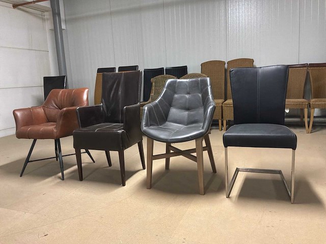 Partij eetkamerstoelen (4x) - afbeelding 6 van  12