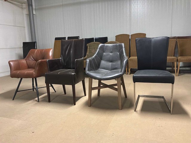 Partij eetkamerstoelen (4x) - afbeelding 7 van  12