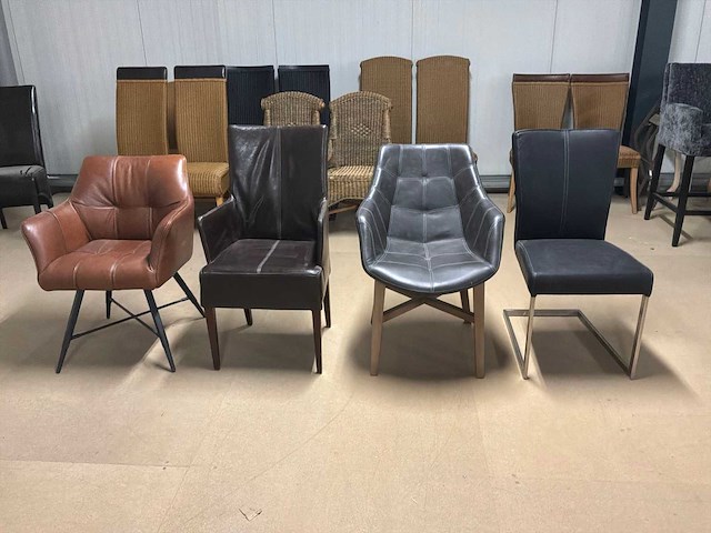 Partij eetkamerstoelen (4x) - afbeelding 9 van  12
