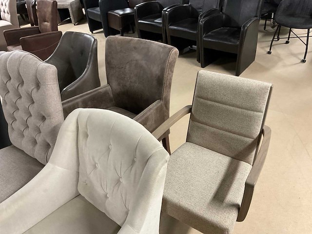 Partij eetkamerstoelen (6x) - afbeelding 3 van  12