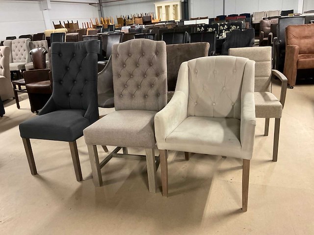 Partij eetkamerstoelen (6x) - afbeelding 4 van  12