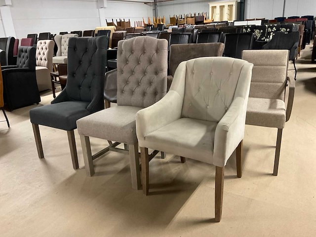 Partij eetkamerstoelen (6x) - afbeelding 1 van  12