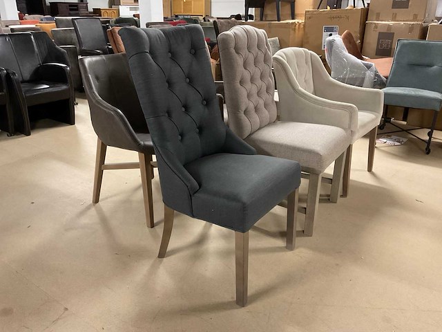 Partij eetkamerstoelen (6x) - afbeelding 10 van  12