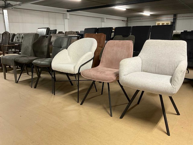 Partij eetkamerstoelen (6x) - afbeelding 1 van  17