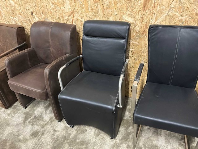 Partij eetkamerstoelen (7x) - afbeelding 4 van  16