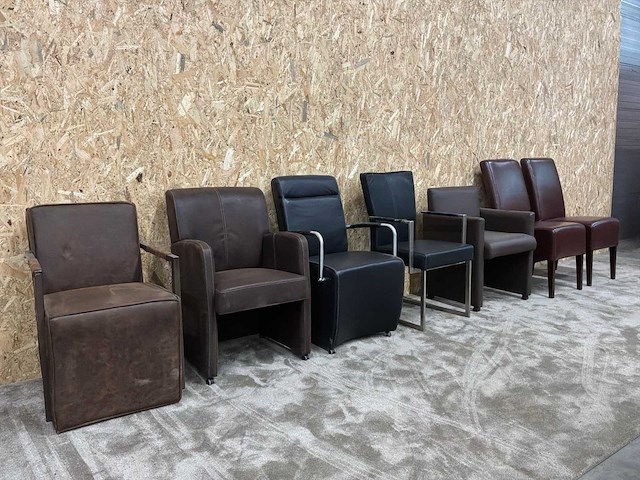 Partij eetkamerstoelen (7x) - afbeelding 1 van  16