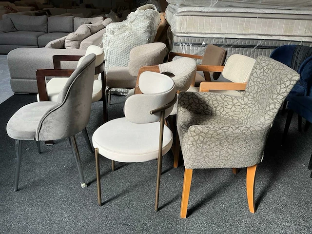 Partij eetkamerstoelen (8x) - afbeelding 4 van  5