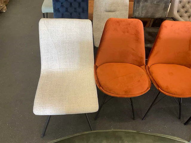 Partij eetkamerstoelen/barkrukken (43x) - afbeelding 6 van  35