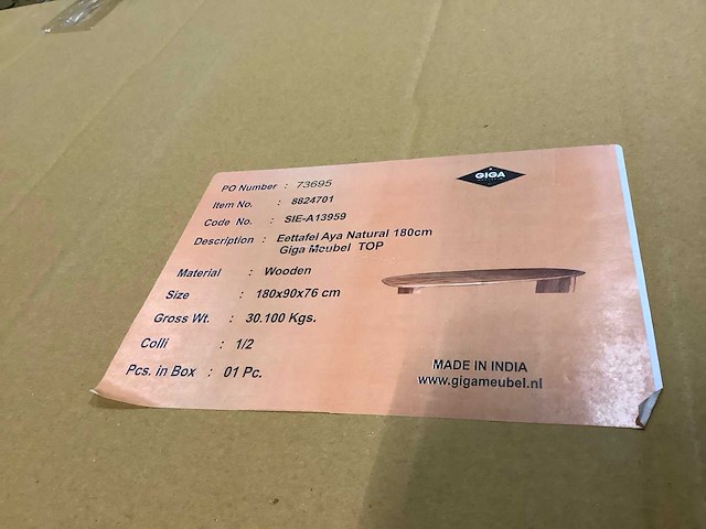 Partij eettafels - afbeelding 13 van  35