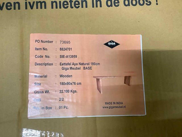 Partij eettafels - afbeelding 18 van  35