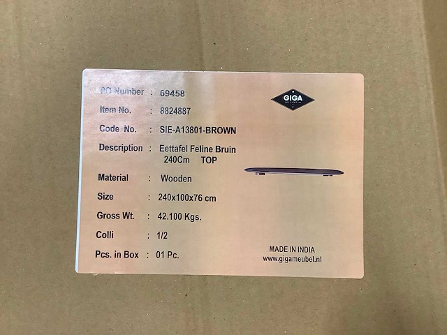 Partij eettafels - afbeelding 35 van  35