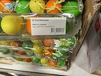 Partij eggs butterfly 6cm 6/box (96x) - afbeelding 3 van  3